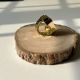 Handcrafted 18K Gold Plated Studded Watch Ring